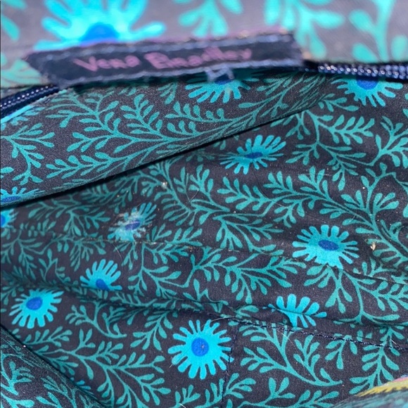EUC Vera Bradley Floral Quilted Women's Bag - Blue - Picture 6 of 6